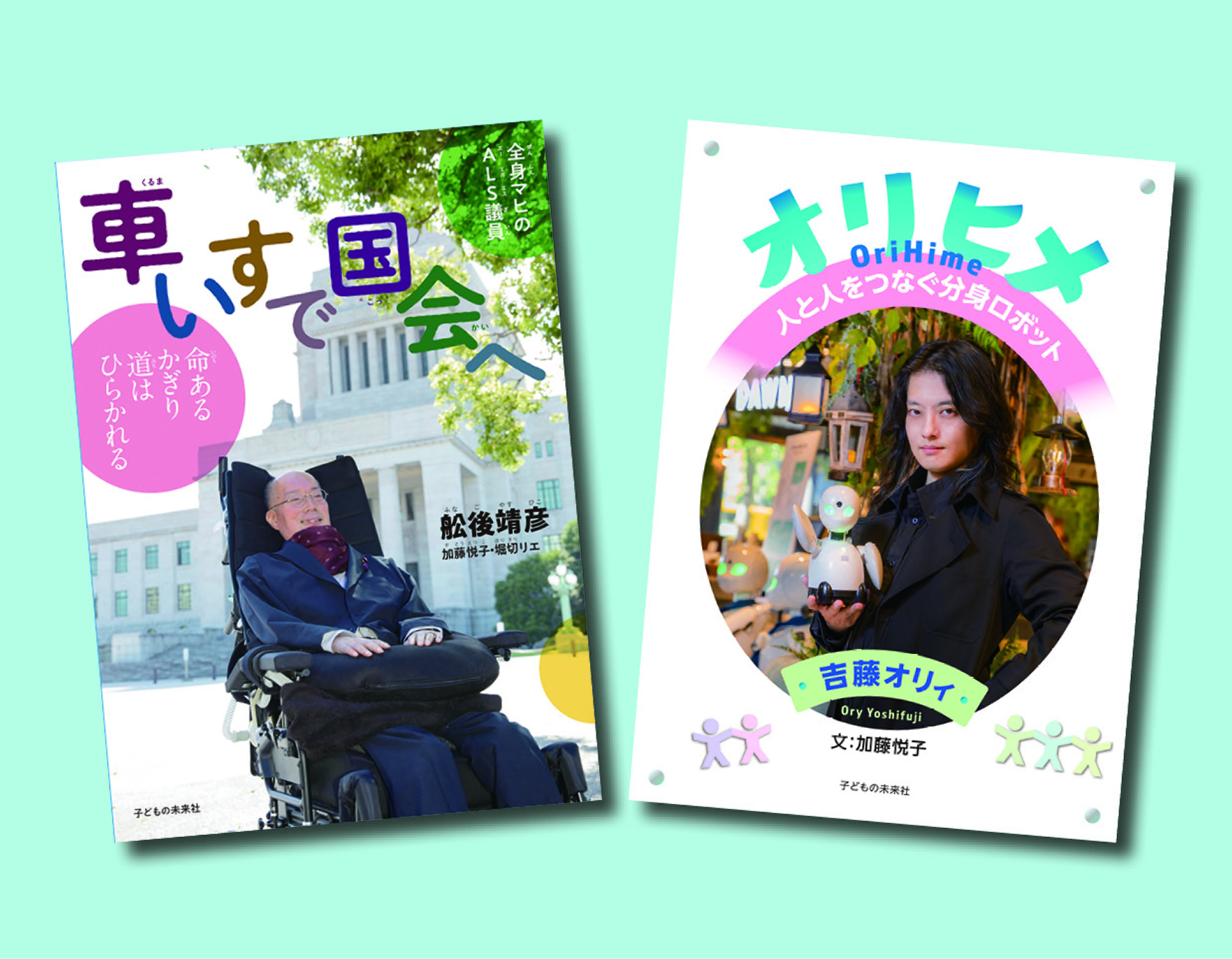 バリアフリー写真絵本　全2巻